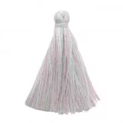 Imitation cotton tassel 27-30 mm Multi Pastel x1