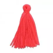 Imitation cotton tassel 27-30 mm Poinsetta x1