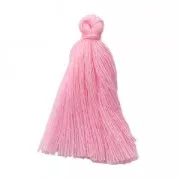 Imitation cotton tassel 27-30 mm Candy Pink x1