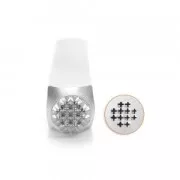 ImpressArt metal design stamps - 6 mm - Small Cross texture x1