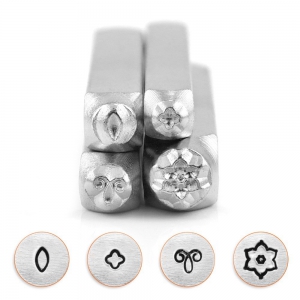 Mandala Stamp Pack - Series 1 - 4 Mandala Design Stamps