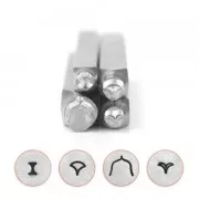 Mandala Stamp Pack - Series 3 - 4 Mandala Design Stamps