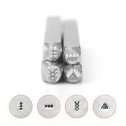 Mandala Stamp Pack - Series 4 - 4 Mandala Design Stamps