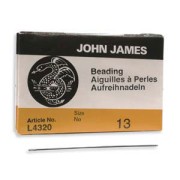 John James Beading needle Size 13 49 mm x25|raw }}