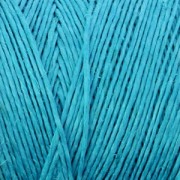 Reel of waxed linen thread 0.7 mm Turquoise nr18 x 100 gr