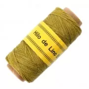 Reel of waxed linen thread 0.7 mm Pistachio nr20 x 100 gr