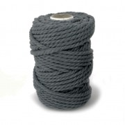 Cord for macrame 5 mm Anthracite grey x 50m|raw }}
