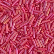 Miyuki Bugles 6mm BGL-408FR - Mat Opaque Red AB x10g|raw }}