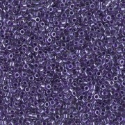 Miyuki Delica 11/0 DB0923 - Crystal Lined Sparkling Amethyst x8g