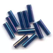 Miyuki 6 mm Bugles BGL-452 - Dark Blue Iris Metallic x10g