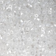 Miyuki Delica 11/0 Hex Cut DBC0050 - Crystal Luster x8g|raw }}