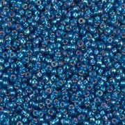 Miyuki Seed beads 11/0 1025 - Silver Lined Capri Blue AB x8g