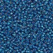 Miyuki Seed beads 11/0 1025 - Silver Lined Capri Blue AB x8g