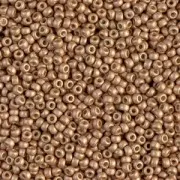 Miyuki Seed beads Duracoat 11/0 4204F - Galvanized Mat Champagne x8g