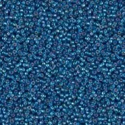 Miyuki Seed beads 15/0 1025 - Silver Lined Capri Blue AB x8g