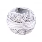 Cotton yarn Lizbeth size 20 Silver nr 190 tie and dye x192m