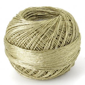 Liz Metallic yarn size 20 Gold dust nr 327 x146m