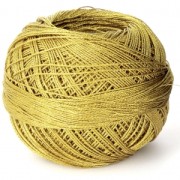 Liz Metallic yarn size 20 Antique Gold nr 328 x146m|raw }}