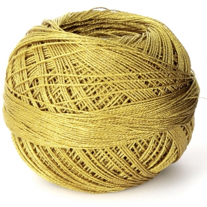 Liz Metallic yarn size 20 Antique Gold nr 328 x146m