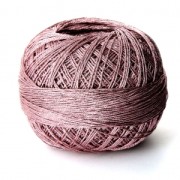 Liz Metallic yarn size 20 Rose nr 317 x146m