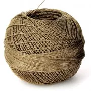 Liz Metallic yarn size 20 Mocha Brown nr 314 x146m