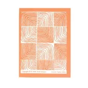 Silk Screen by Helen Breil for polymer clay 95x130 mm - Cosmic Spider Webs