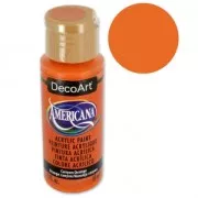 Acrylic paint high quality - DecoArt Americana - Canyon Orange x59 ml