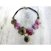 Silk Screen Moiko for bracelet 26.5x8.5 cm - Jungle Pattern