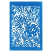 Silk Screen Moiko for Polymer Clay 74x105 mm - Jungle|raw }}