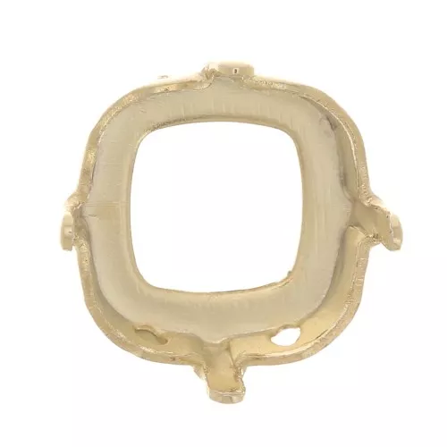 Setting square - shaped for PureCrystal 4470 10 mm - Gold Tone x1