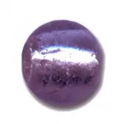 Silver foil rounds  8mm Dark Alexandrite x10