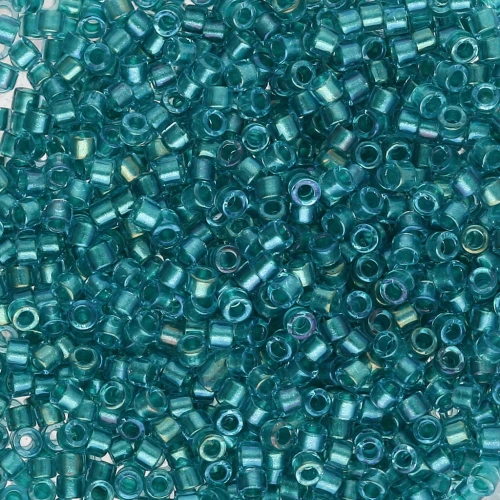 Miyuki Delica 11/0 DB2380 - Inside Dyed color - Fancy Teal x8gr
