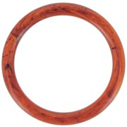 26.5 mm imitation Amber ring x1