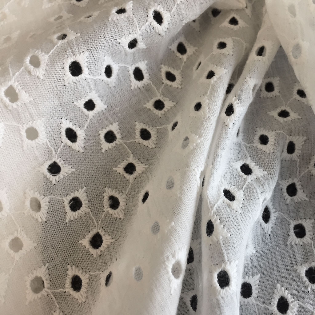 English tcnuh fabric dots cream x10cm perles co English tcnuh fabric dots cream x10cm perles co