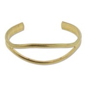Raw brass bracelet to customize 20x150 mm x1