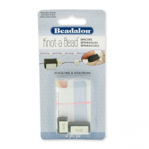 Beadalon Knot a Bead spacers 12.7 et 19 mm