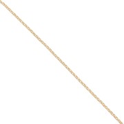 Belcher chain 1.65 mm - Gold Plated 3 microns x50 cm