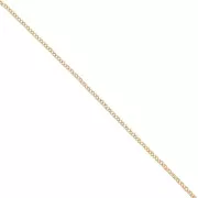 Belcher chain 1.65 mm - Gold Plated 3 microns x50 cm