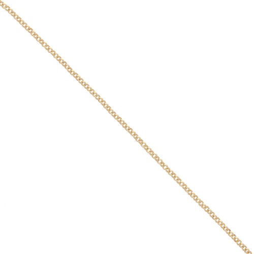 Belcher chain 1.65 mm - Gold Plated 3 microns x50 cm