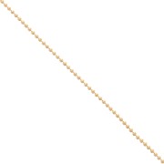 chain 1.5mm fine gold plated x 1m|raw }}
