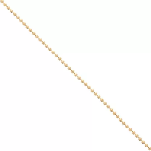chain 1.5mm fine gold plated x 1m