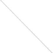 chain 1.5mm fine silver plating x 1m