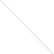 chain 1.5mm fine silver plating x 1m