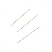 Rose Gold-filled Eye Pin 25x0,41 mm x10|raw }}