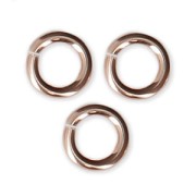 Rose Gold-filled jumprings open 5x1 mm x10