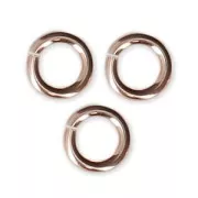 Rose Gold-filled jumprings open 5x1 mm x10
