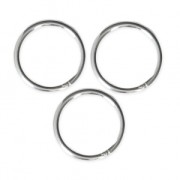 8x0.75 mm 925 Sterling Silver closed Jump rings x5|raw }}
