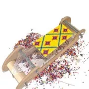 Beading loom for DIY jewelry creations x1