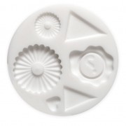 Mini silicone mold for polymer clay and metal paste - Decoration x1|raw }}