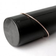 Bronze bangle bracelet 68 mm - Rose Gold Plated 3 microns x1